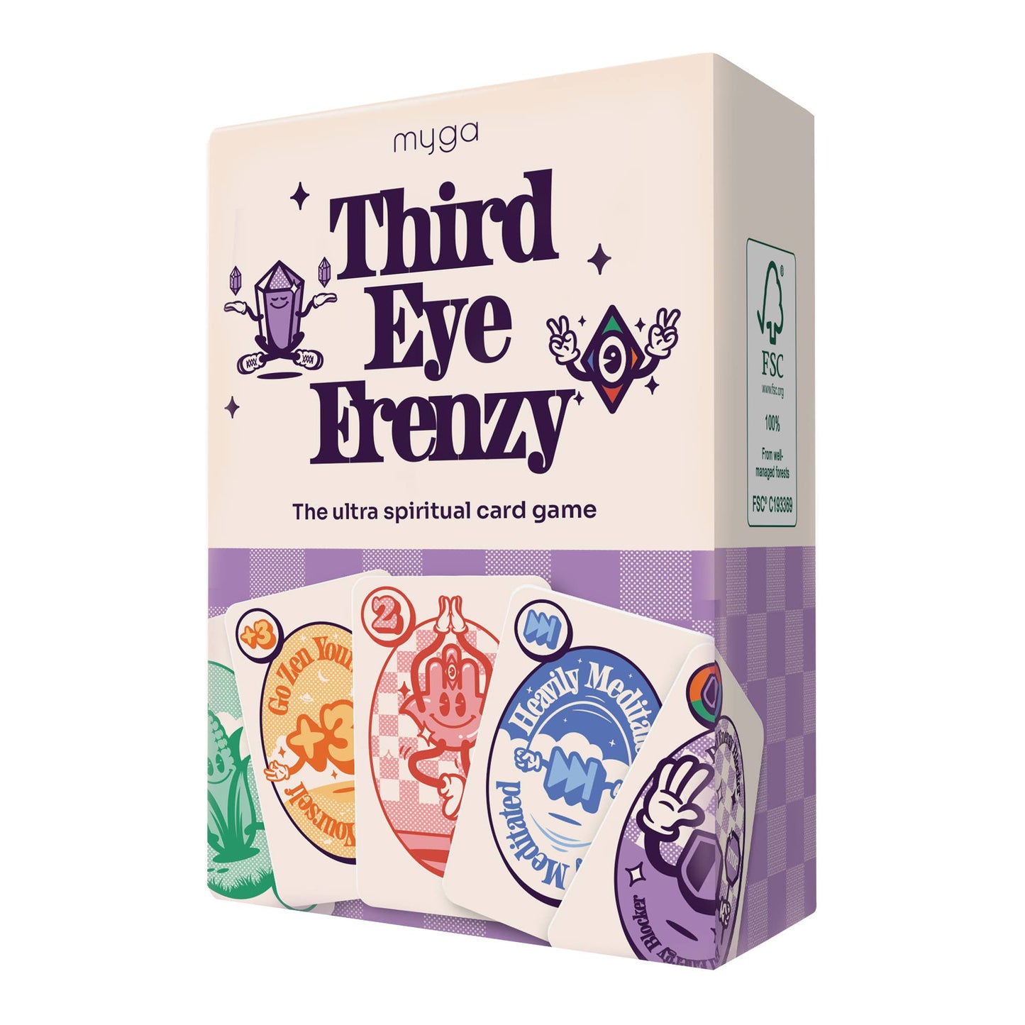 Third Eye Frenzy - The Ultra Spiritual Card Game Myga Eco