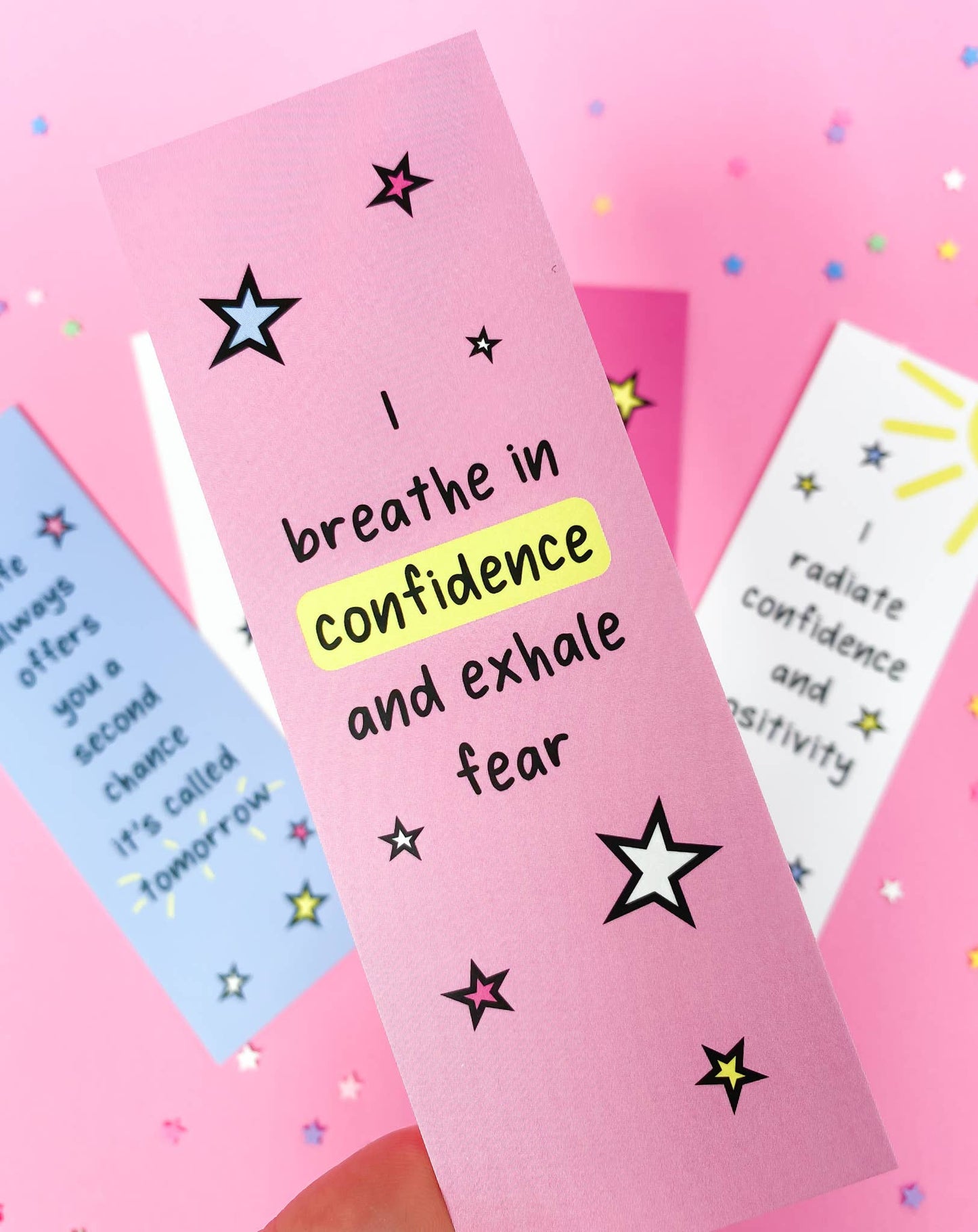 Affirmation Bookmarks Pack of 5 The Happy Company