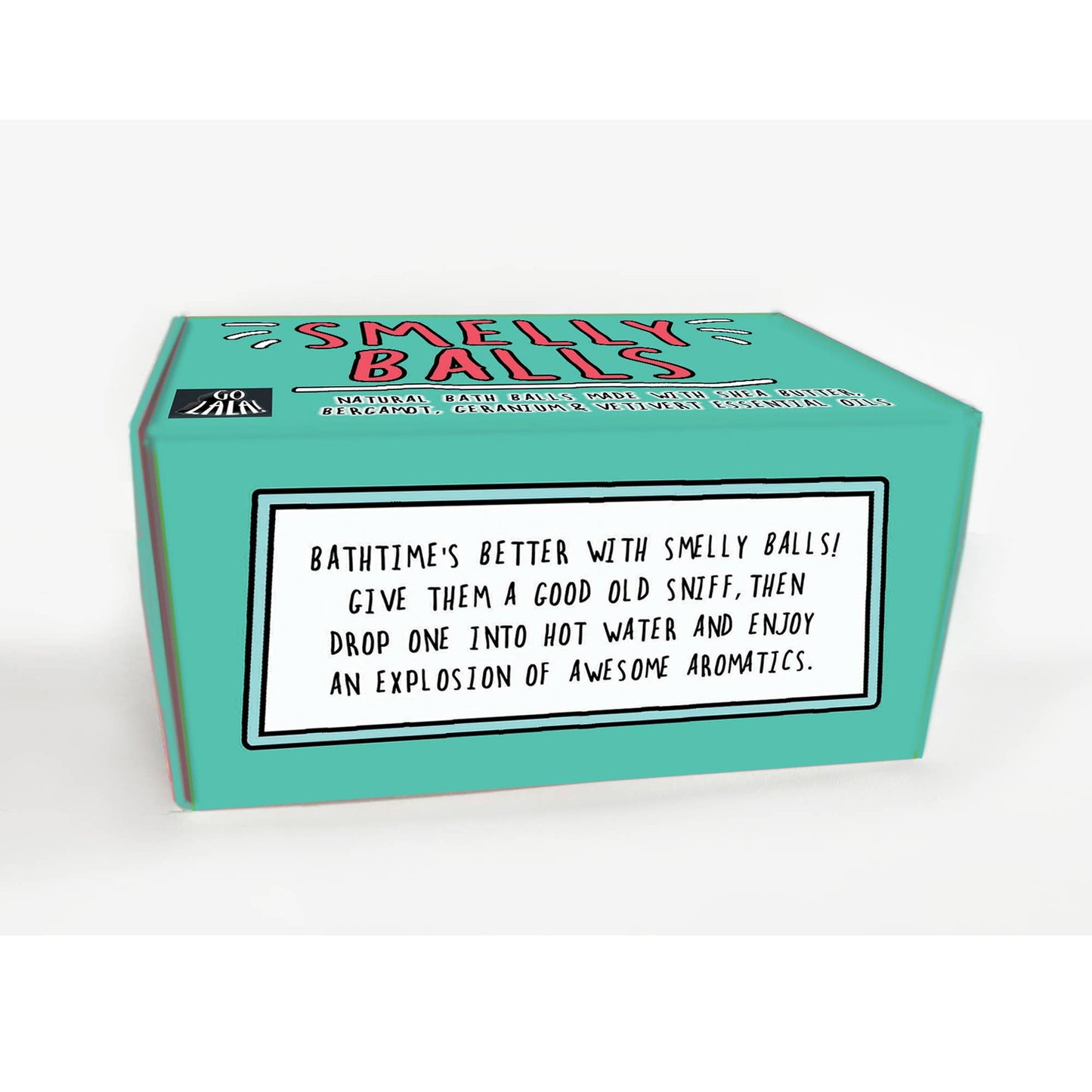 Smelly Balls bath bombs - bergamot and geranium