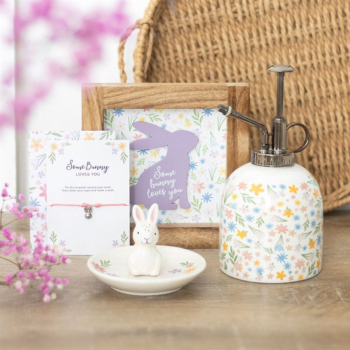 Spring Floral Print Ceramic Plant Mister N/A