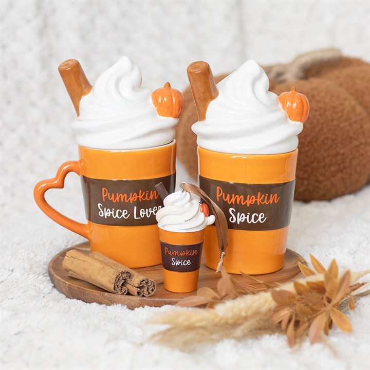 Pumpkin Spice Latte Hanging Ornament N/A