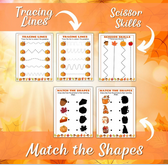 OCT4TH-DIGITAL DOWNLOAD -KIDDIES- AUTUMN/FALL ACTIVITY PAGES -60 Pages (PDF & Canva Templates (Copy) Wonkey Donkey Bazaar