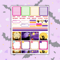 OCT4TH-DIGITAL DOWNLOAD -KIDDIES/mums- HALLOWEEN STICKERS BUNDLE-5 Pages (PDF PRINTIBLES