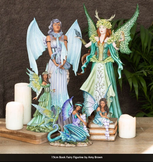 41cm Dragon Keeper Fairy Figurine by Amy Brown, high-quality collectible, Intricately sculpted, hand-painted and cast in resin Etsy