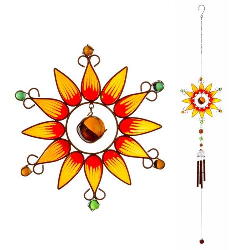 Orange Sunflower Windchime N/A