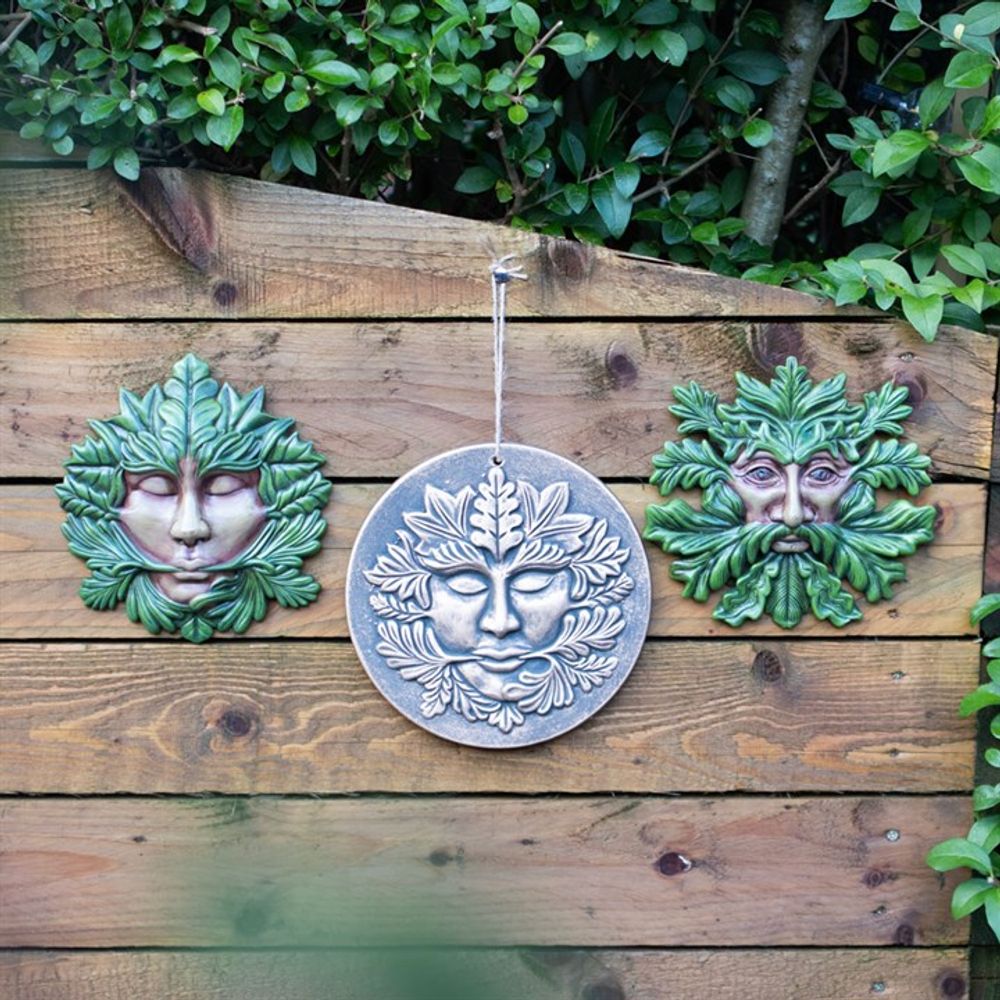 Green Goddess Resin Wall Plaque N/A