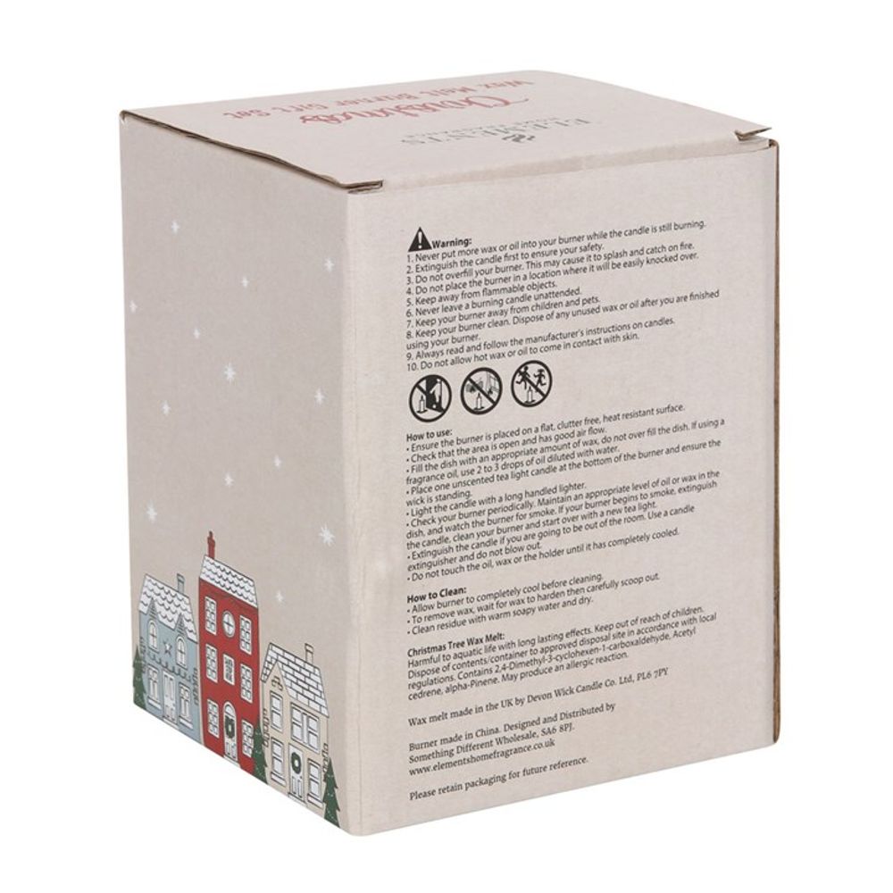 No Place Like Home Ceramic Wax Melt Burner Gift Set N/A