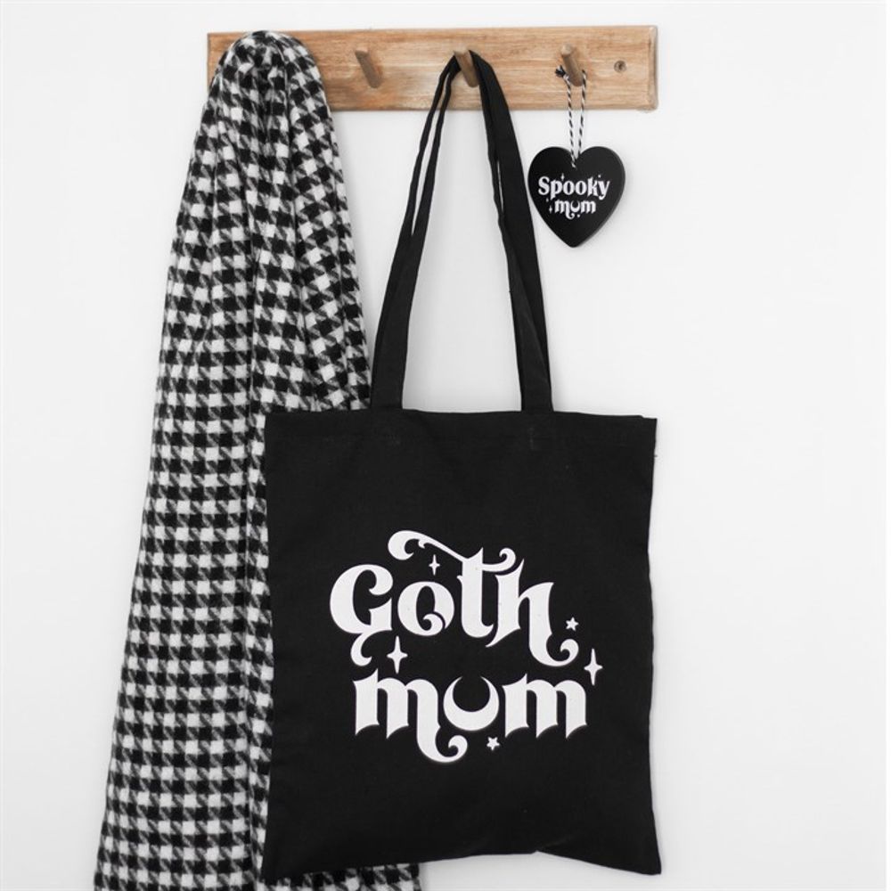 Goth Mum Polycotton Tote Bag N/A