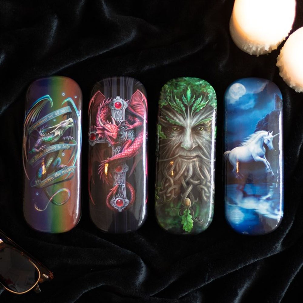 Gothic Guardian Glasses Case by Anne Stokes N/A