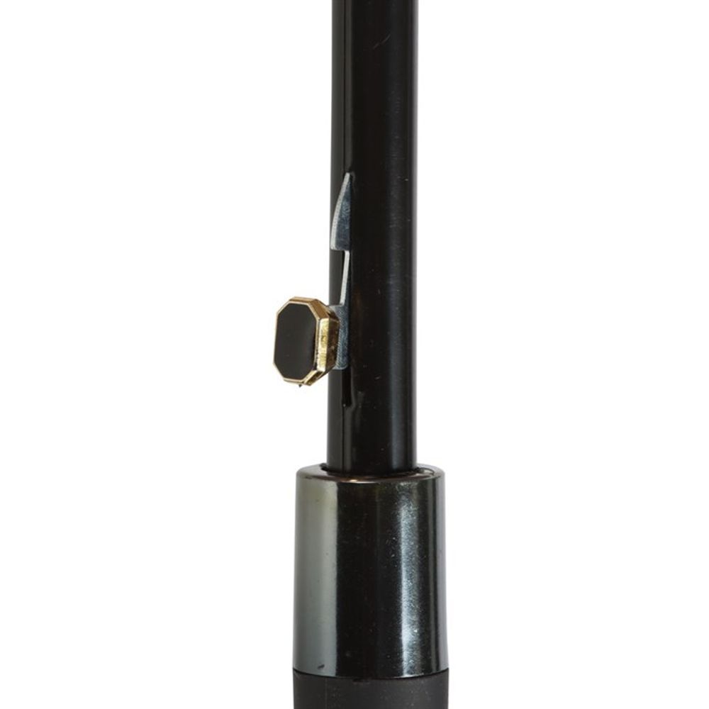 Black Astrology Wheel Umbrella N/A