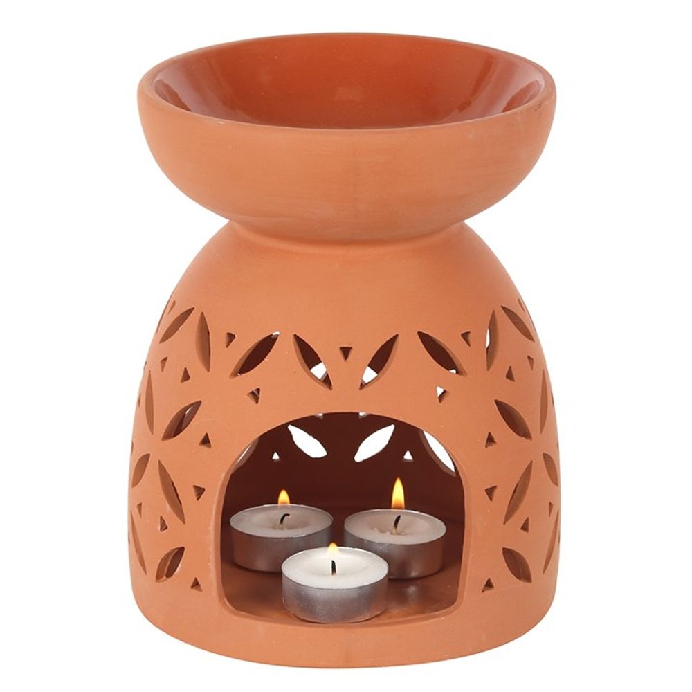 Giant Terracotta Oil Burner N/A