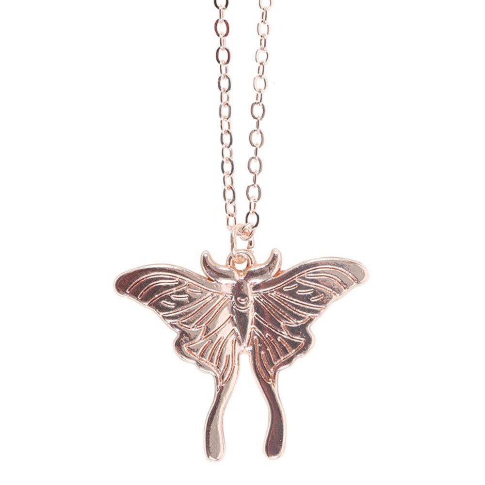 Luna Moth Pendant Necklace N/A