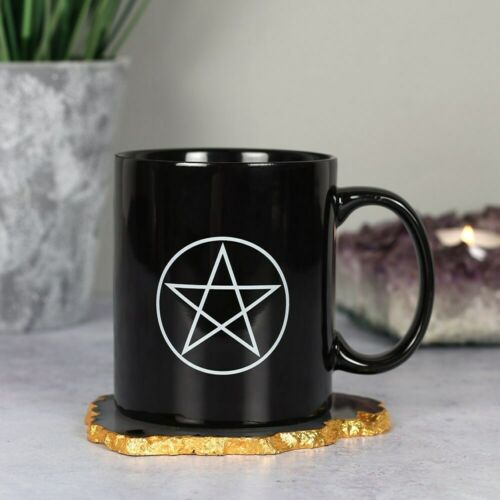 PaganWiccanNewAge-not a morning personMug-gift-boxed white bone China..blessedB Pagan Wiccc