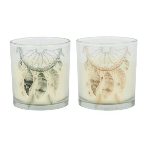 PAGAN/WICCAN/NEW AGE-/BUDDHIST•8cm Dreamcatcher Candle- H8cm X W7cm X D7cm Unbranded