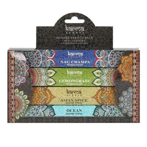 PAGAN/WICCAN/ new age/gothic Karma Incense Sticks Gift Set- H18cm x W22cm x D3cm Unbranded