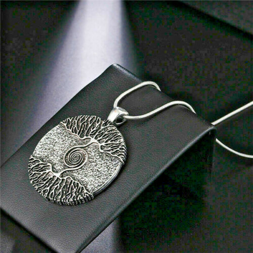 Silver Healing Tree of Life Necklace Pendant Amulet Talisman Nordic Tree.unisex Tree of Life