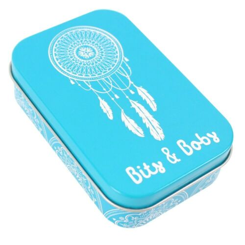 PAGAN,SPIRITUAL,BOHO• Bits & Bobs Dreamcatcher Tin- H:10cm W:6cm D:2.5cm Unbranded