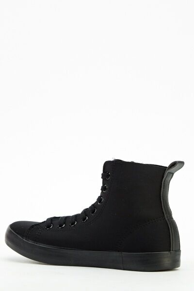 New Bitchin New Black High Top Black Trainers/Bumper boots Punk/CosPlay/Festi/ Unbranded