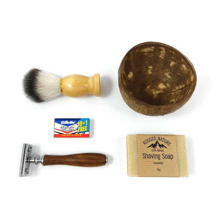 Rugged Nature Shaving Kit With Razor Rugged Nature