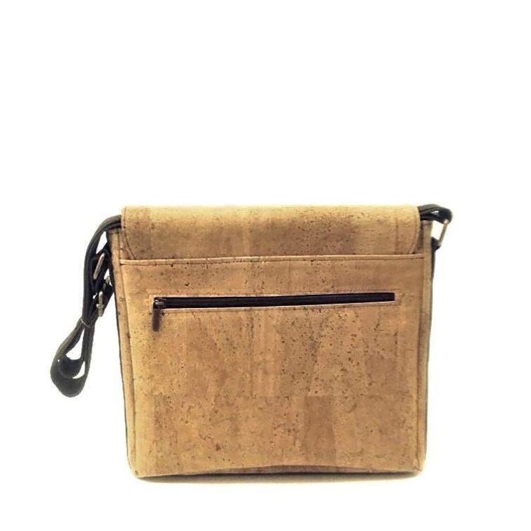 Mens Shoulder Bags Cork Leather Bag for Men Vegan Crossbody Bag Man & Eco Friendly Mens Messenger Bag and Satchel Bag Moddanio