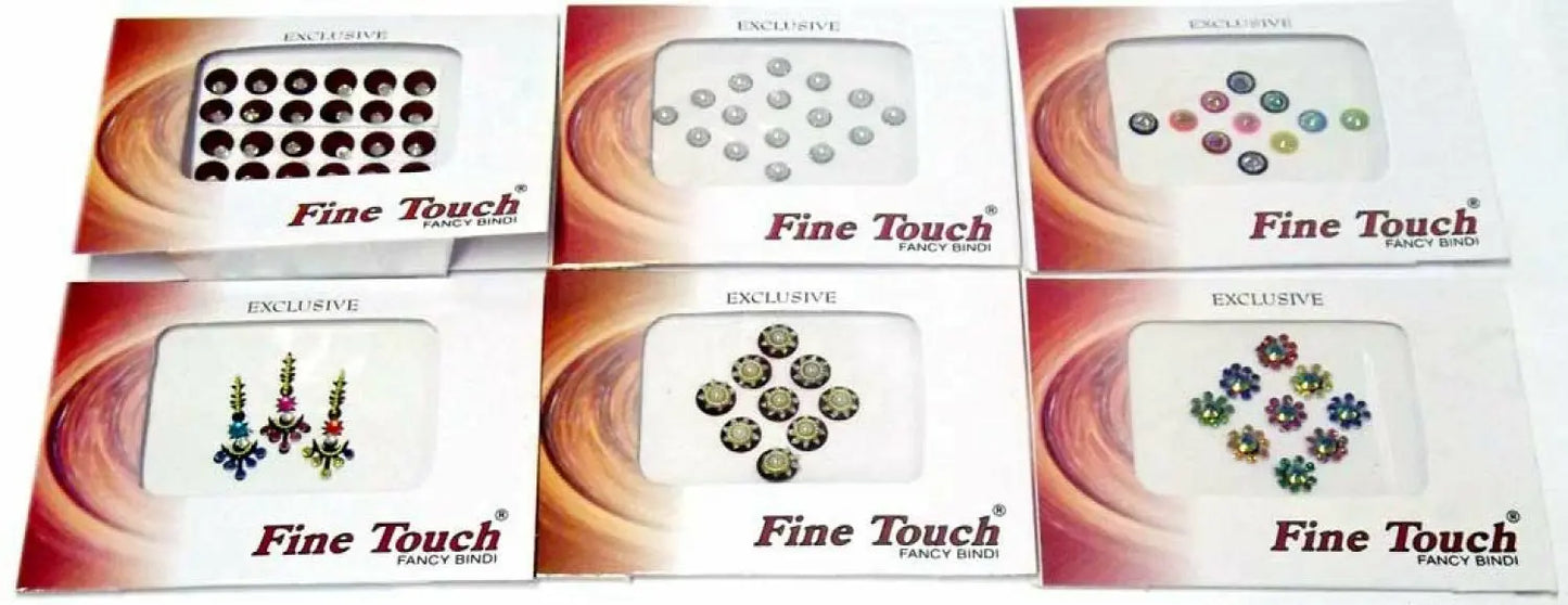 Festival/Party/EveryDay 2x ind. Packs of Bindis -aprox 6 bindis in each pack Unbranded