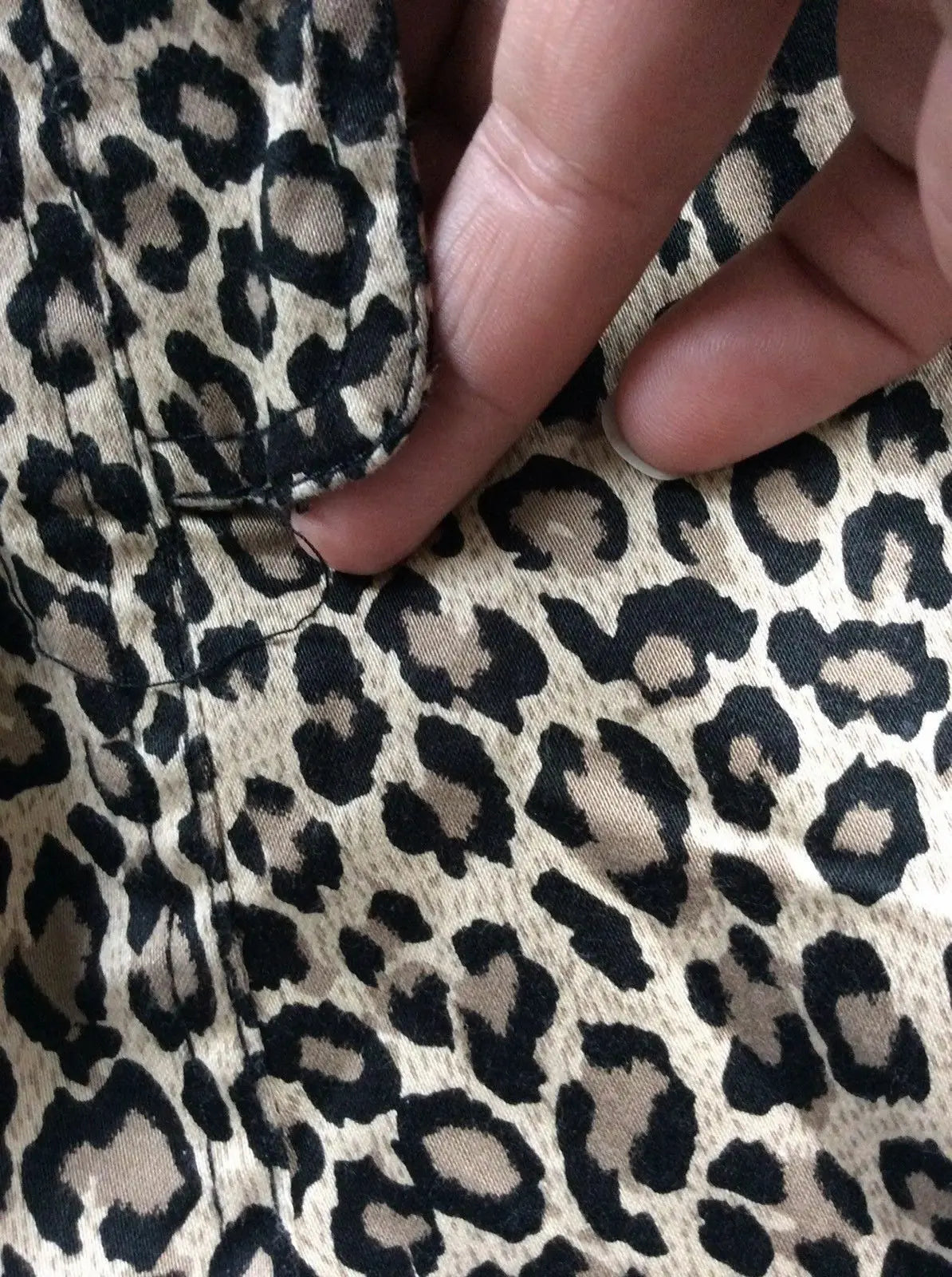 Funky Ladies New Look Animal Print rain Coat Size 12 New Look