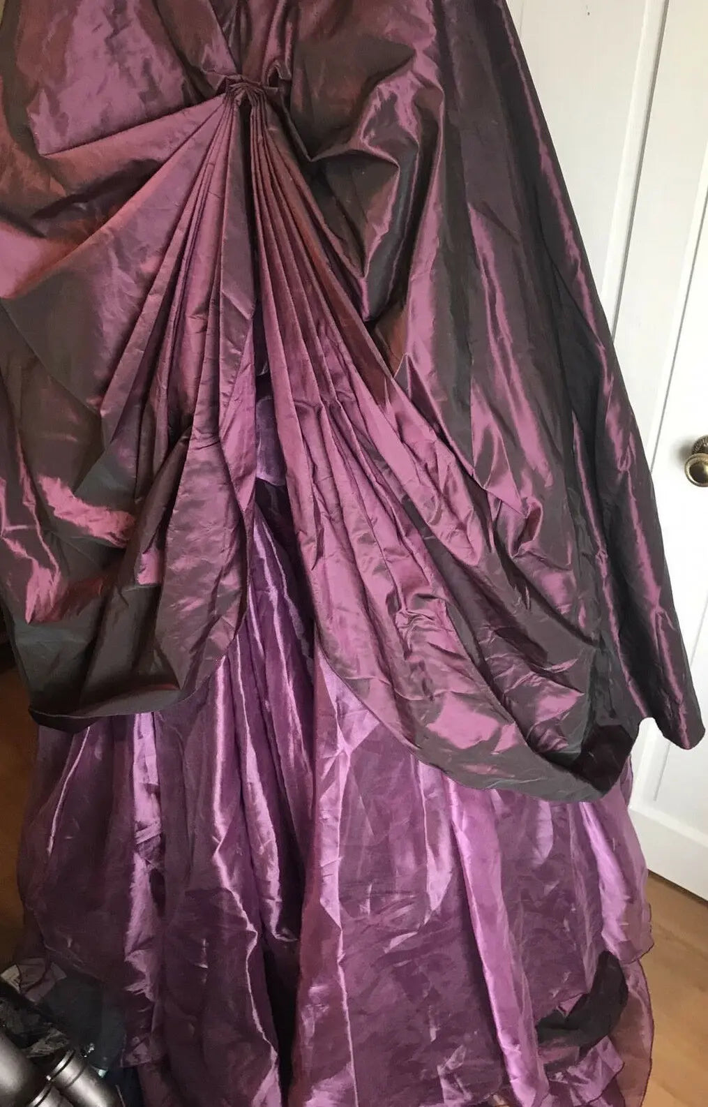 GORGEOUS Purple Gothic Dress Size 8-10 Wedding Bridesmaid Prom Evening None