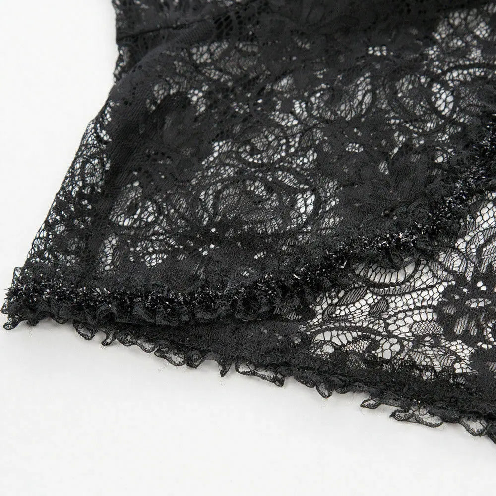 GOTHIC/PUNKVintage Retro 3/4 Sleeve Lace Wedding Bridal Shrug Bolero Tops Jacket Unbranded