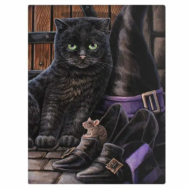 PAGAN/WICCAN/ Trouble&Squeak LisaParker Canvas H:25.40cm xW:19.30cm xD:1.20cm Lisa Parker