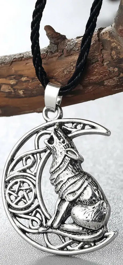 Valknut Odin 's Symbol of Norse Viking Warriors Men's silver Pendant Necklace QIAMNI
