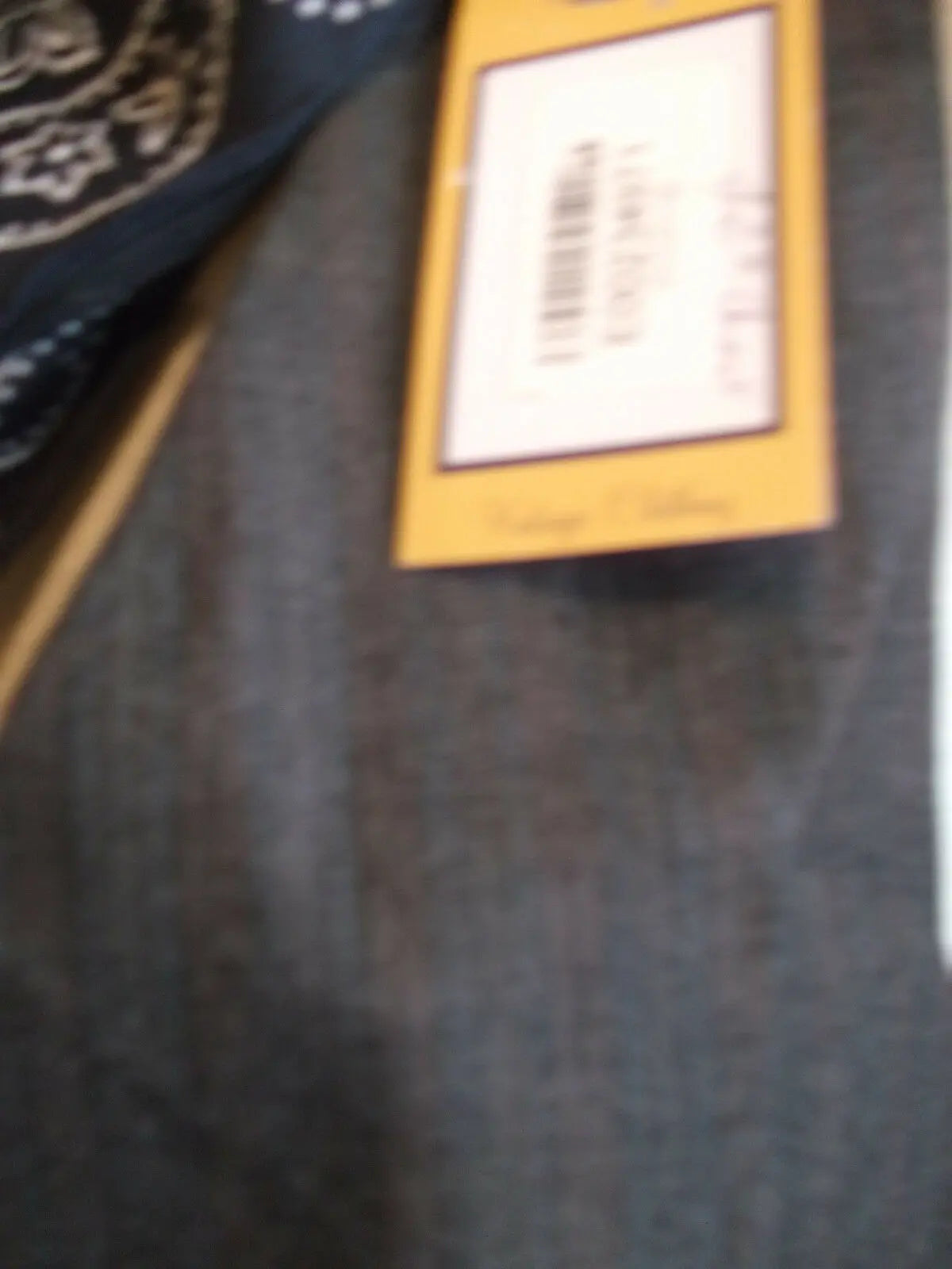 funky Steampunk/TrueVintage mens/unisex BROWN PINSTRIPE-RED/BL Waistcoat-Size42" Unbranded