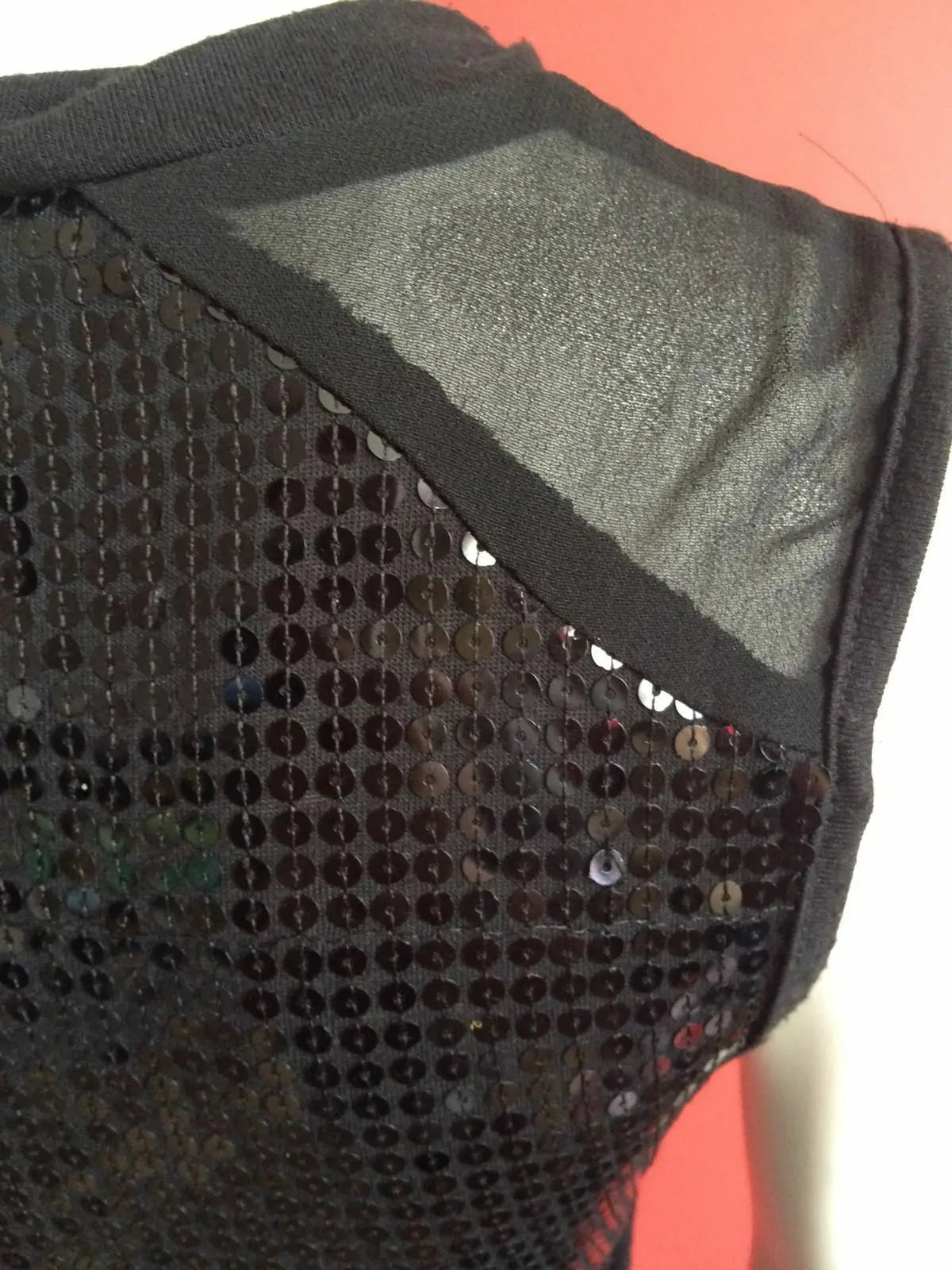 funky punky Heaven Black Sequined Dress Size S/M (Unusual/Quirky) Heaven