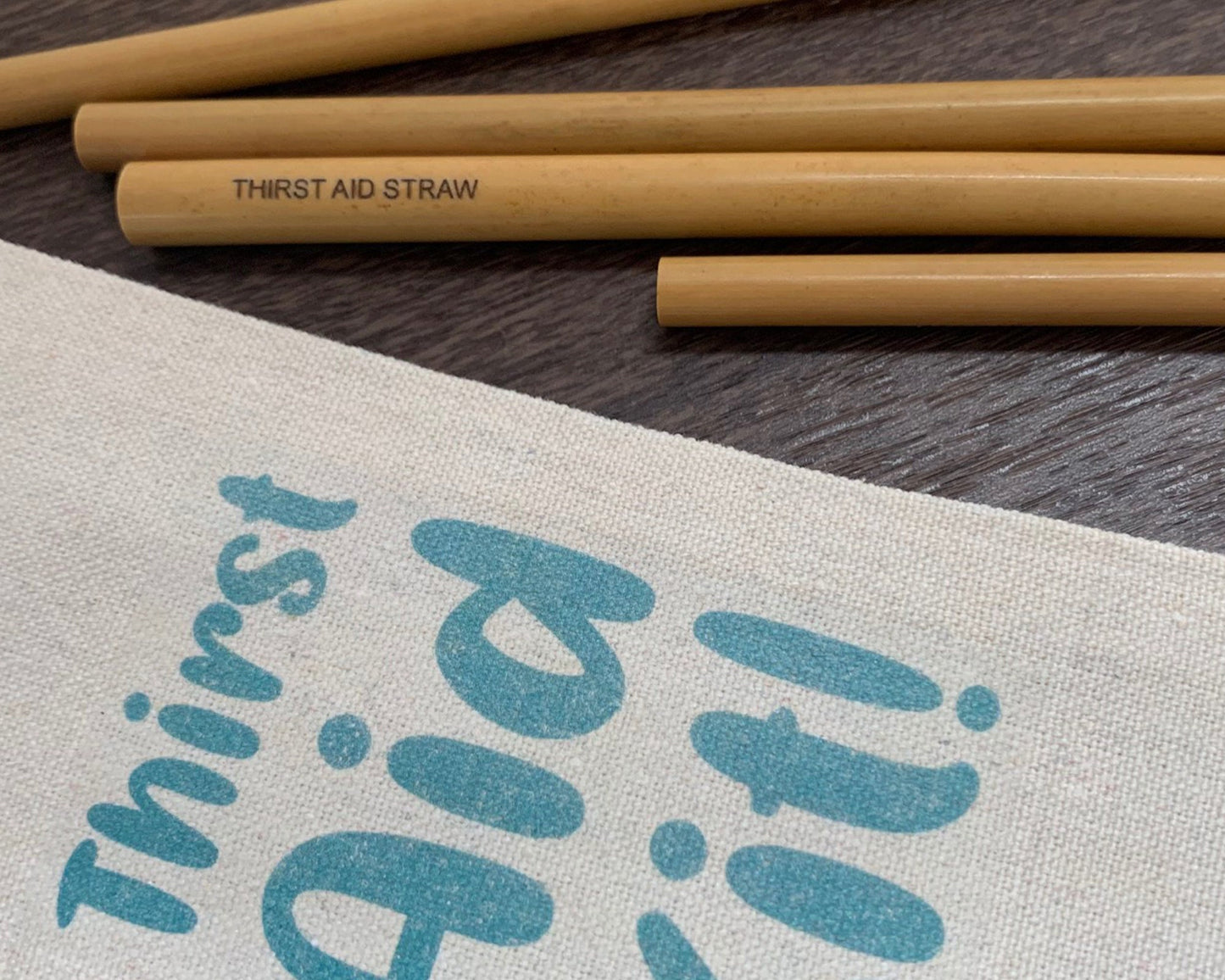 6 in 1 Bamboo Drinking Straw Kit | Adult Engraved Drinking Straw Puns | Travel Pouch Case and Cleaning Brush Included Morning Cuppa Gifts