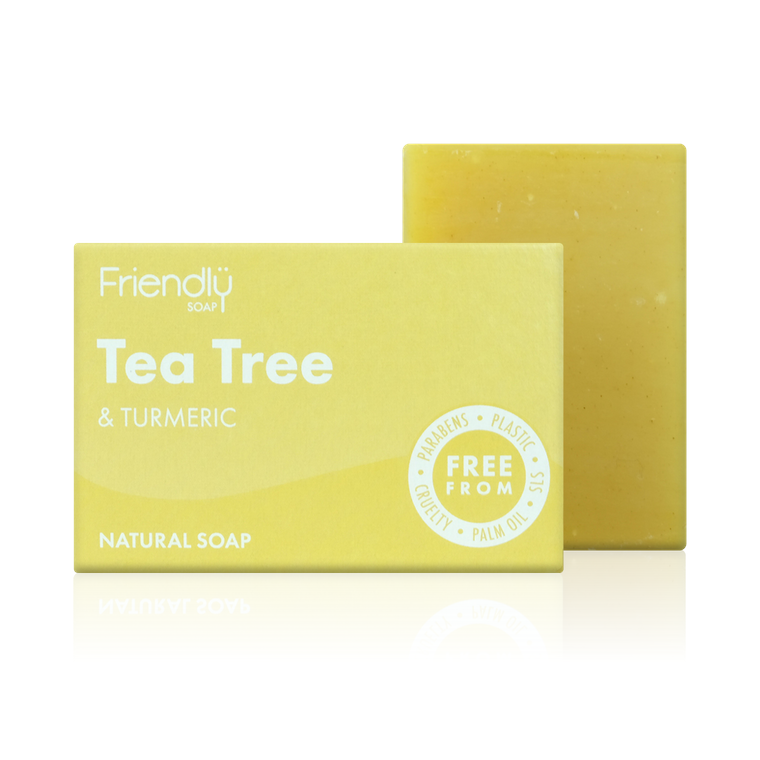 Bath Soap - Tea Tree & Turmeric Friendly Soap