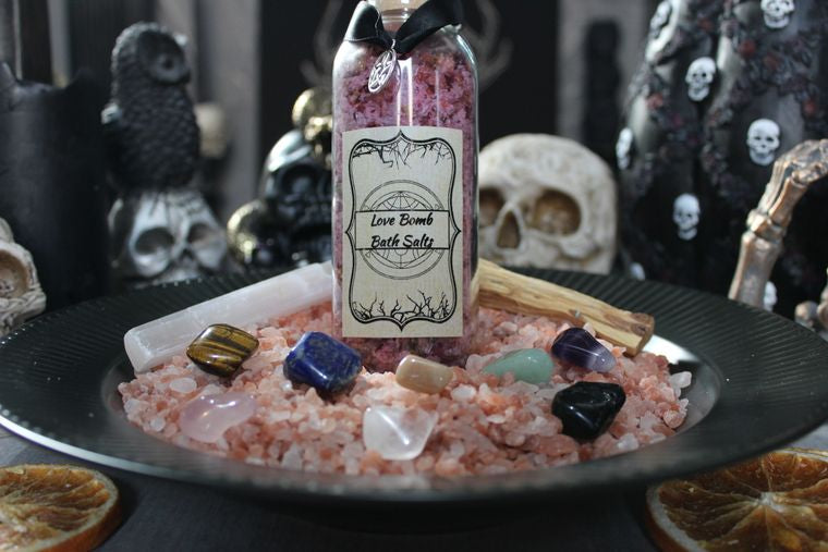 Love Potion Bath Salts 250g Cures & Curses