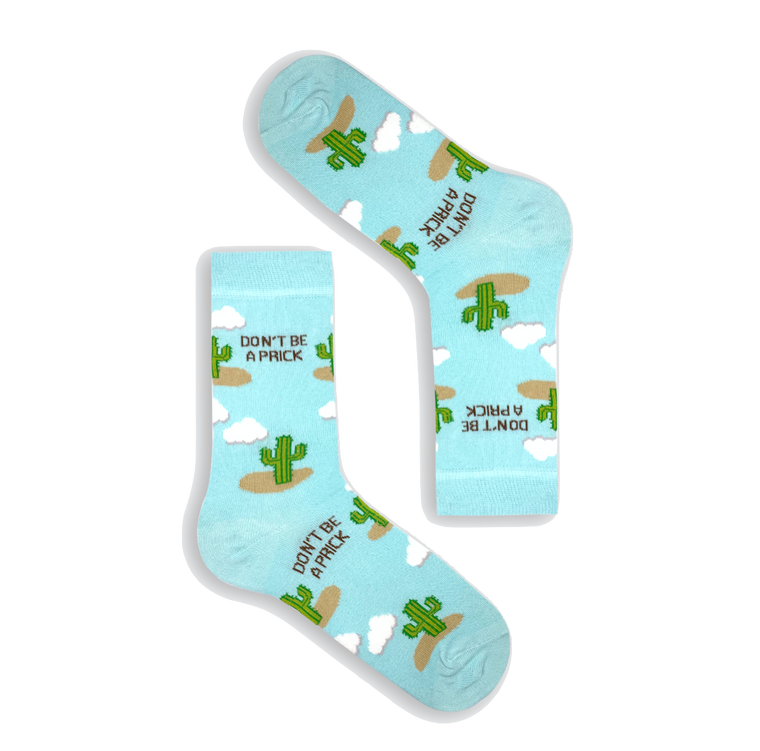 Don't Be A Prick Socks Urban Eccentric