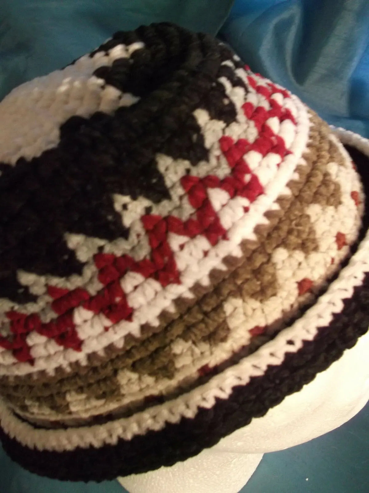 punk/cosplay/festi/stagewear/costume/FESTI.WOOLEN HAND-MADE STAR DESIGN.55CM unbranded. vintage