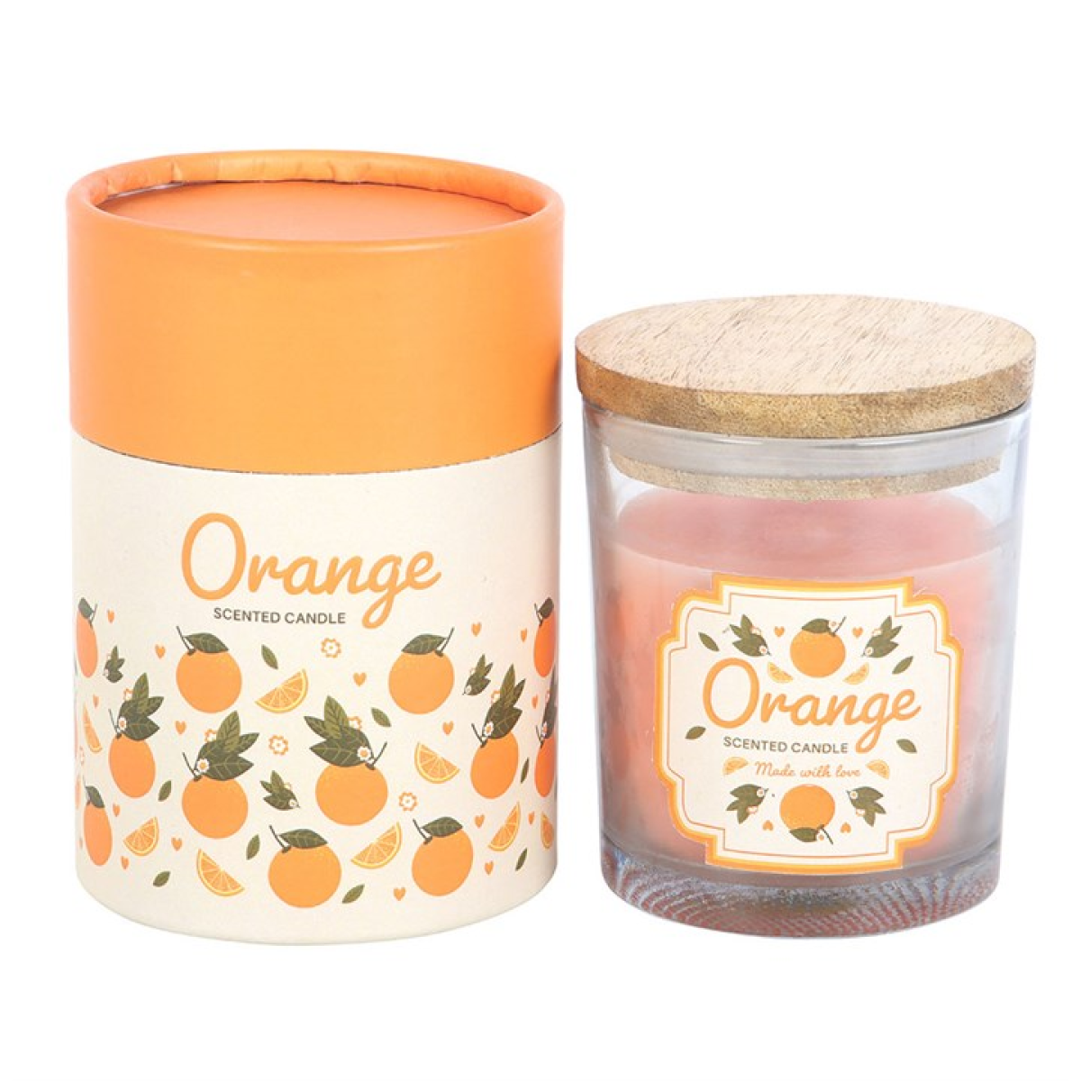 Orange Scented Candle N/A