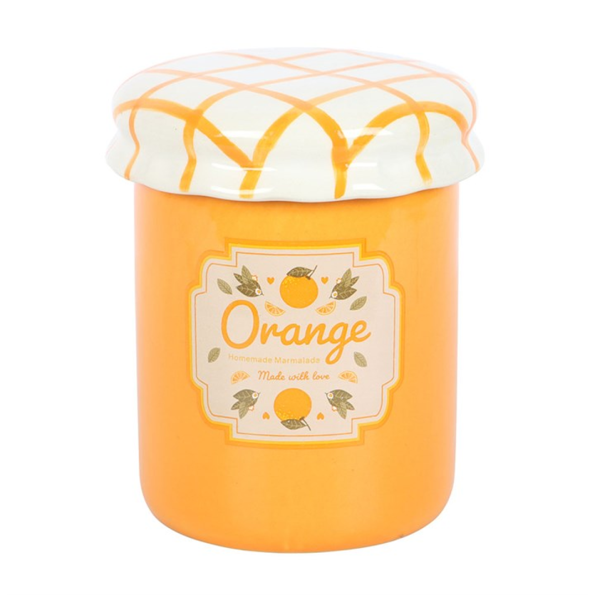 Orange Marmalade Jar Oil Burner and Wax Warmer N/A