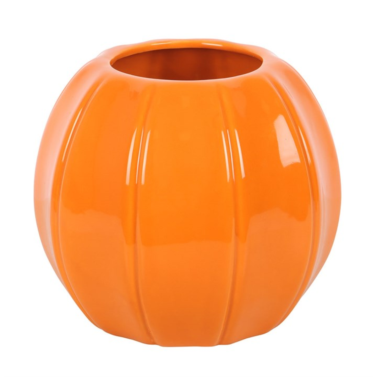 Orange Pumpkin Vase N/A