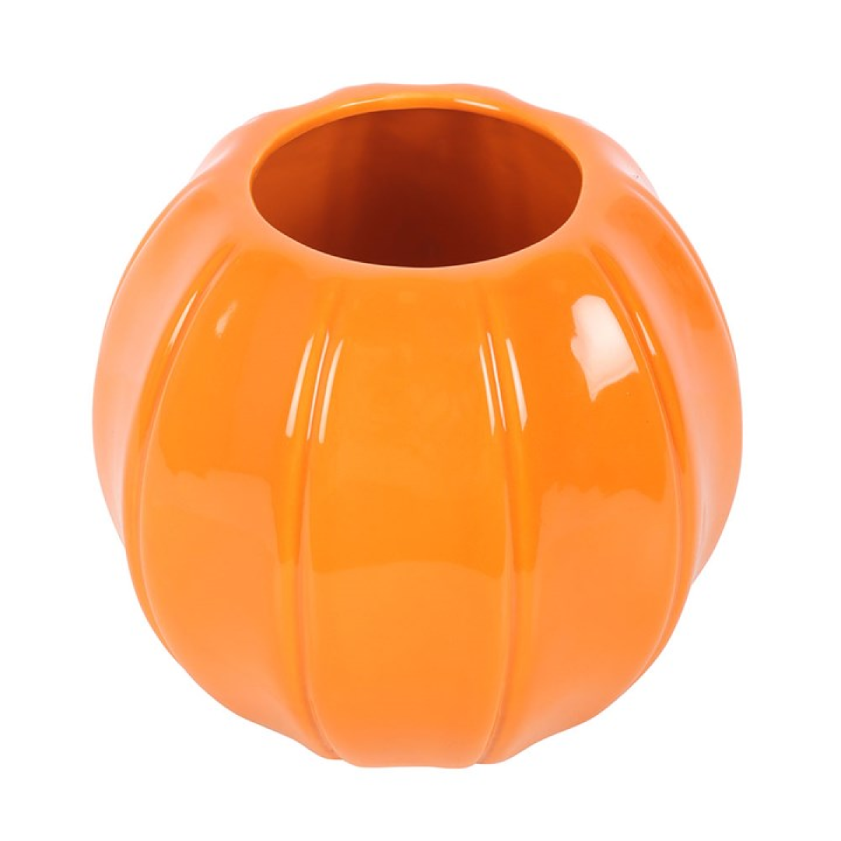 Orange Pumpkin Vase N/A