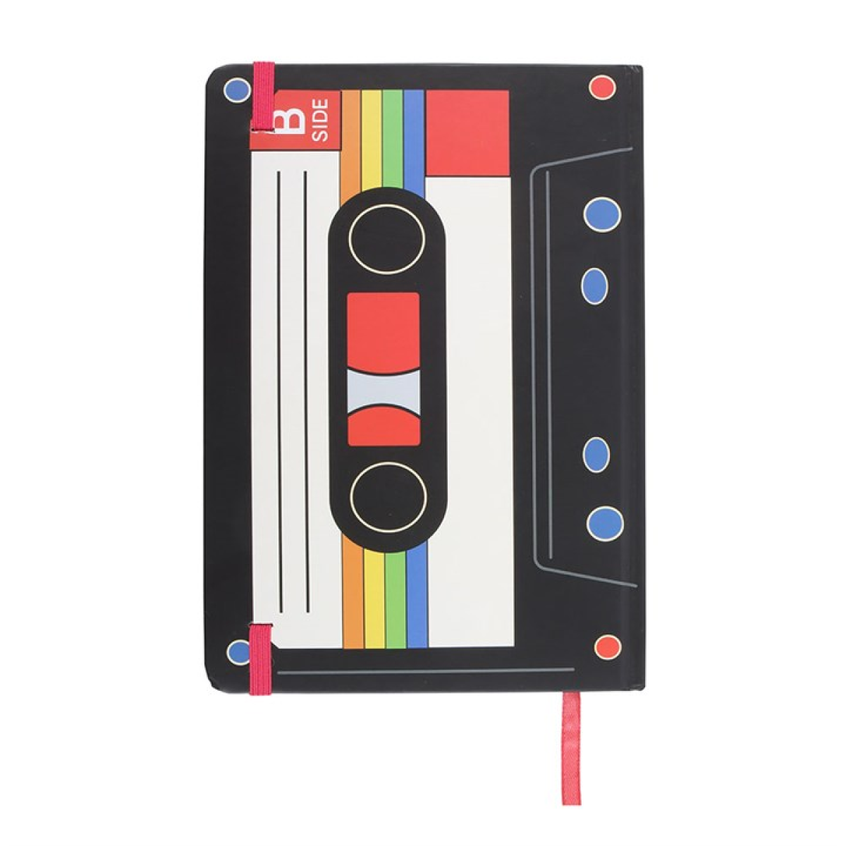 Retro Cassette Tape A5 Notebook N/A