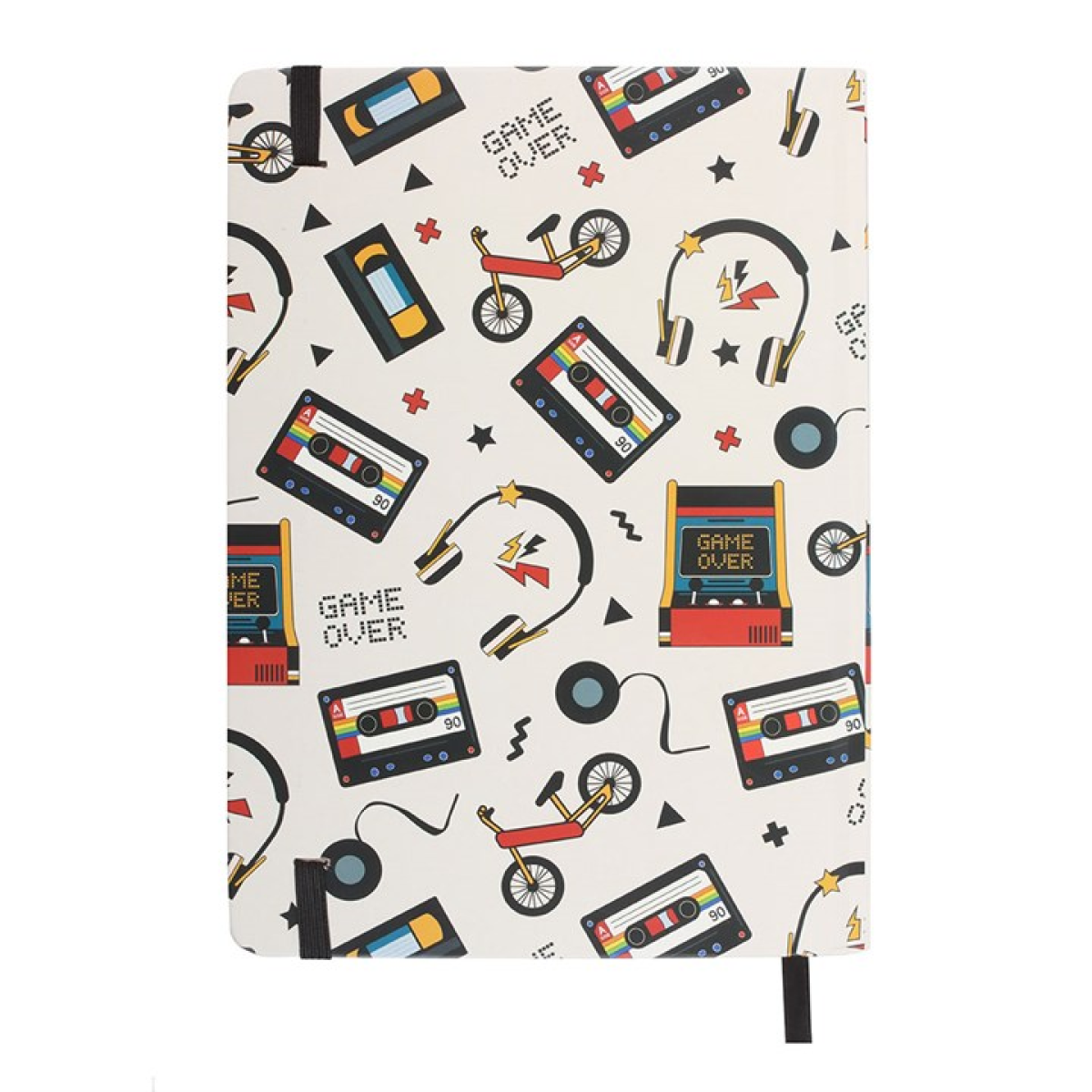 Retro 80s Print A5 Notebook N/A