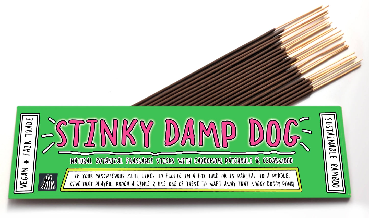 Stinky Damp Dog Funny Smells Fragrance Sticks