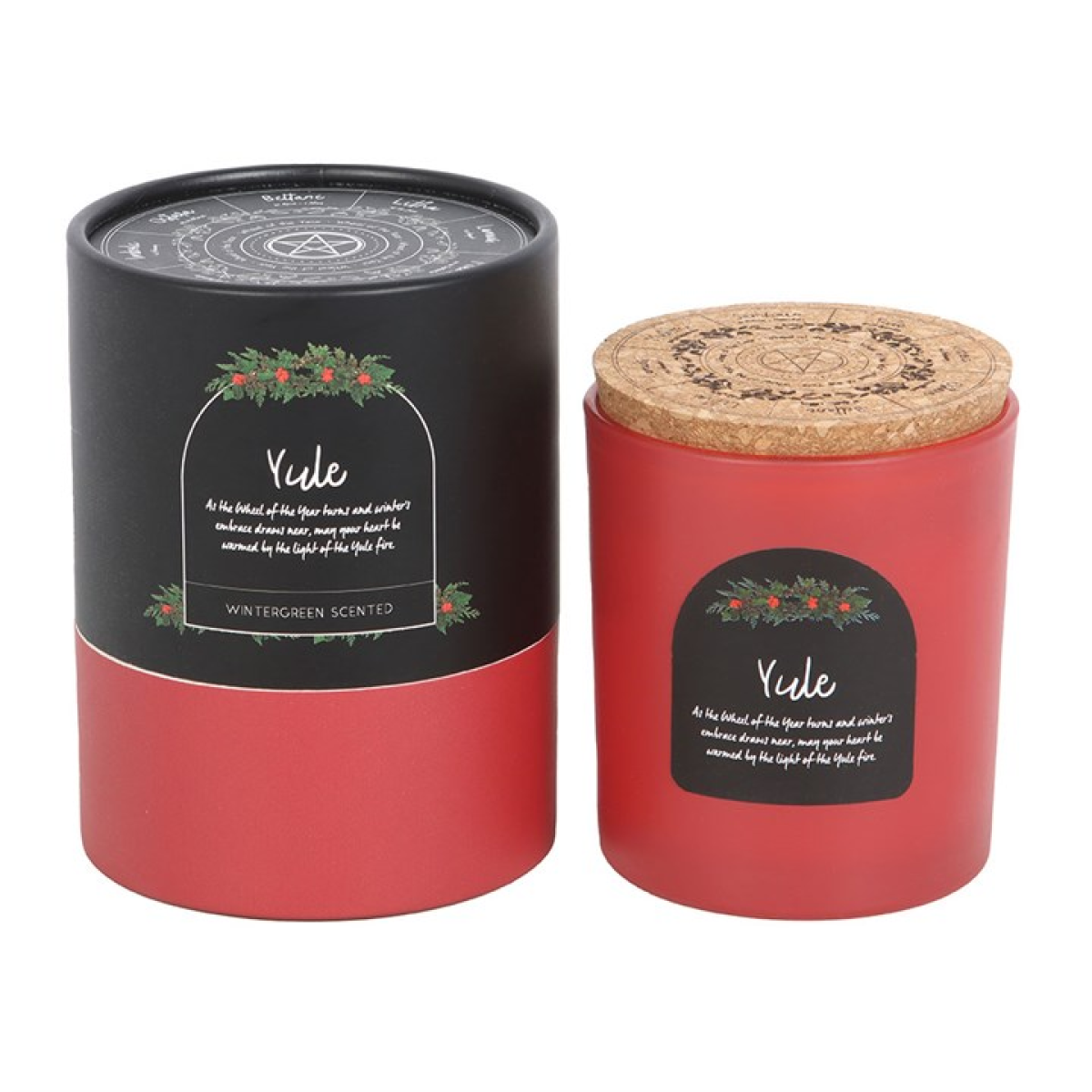 Yule Wintergreen Wheel of the Year Candle N/A