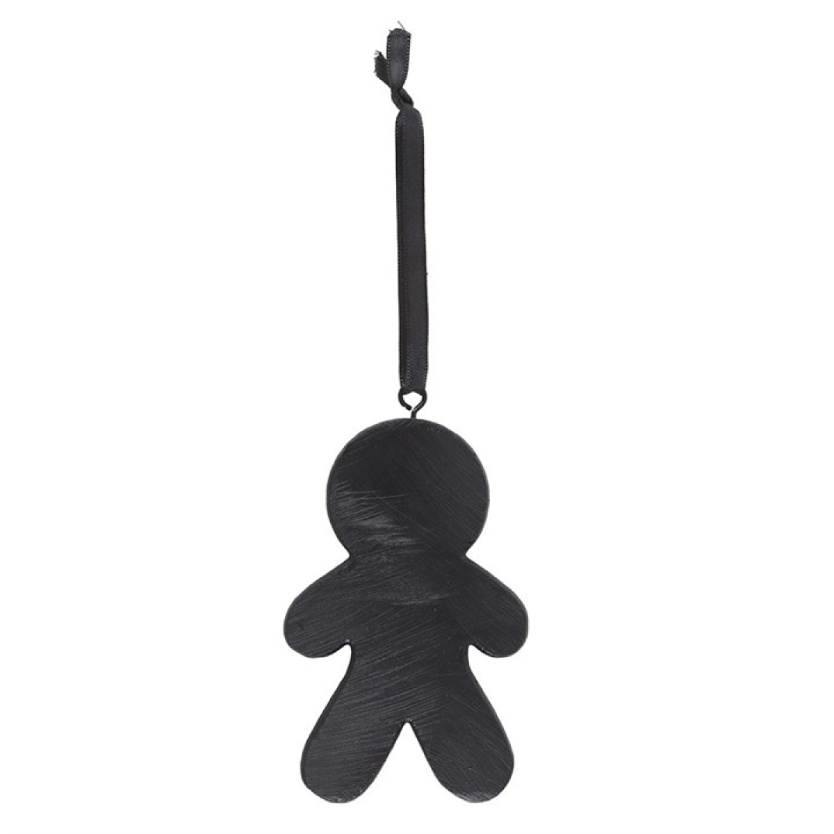 Spooky Gingerbread Man Hanging Ornament N/A