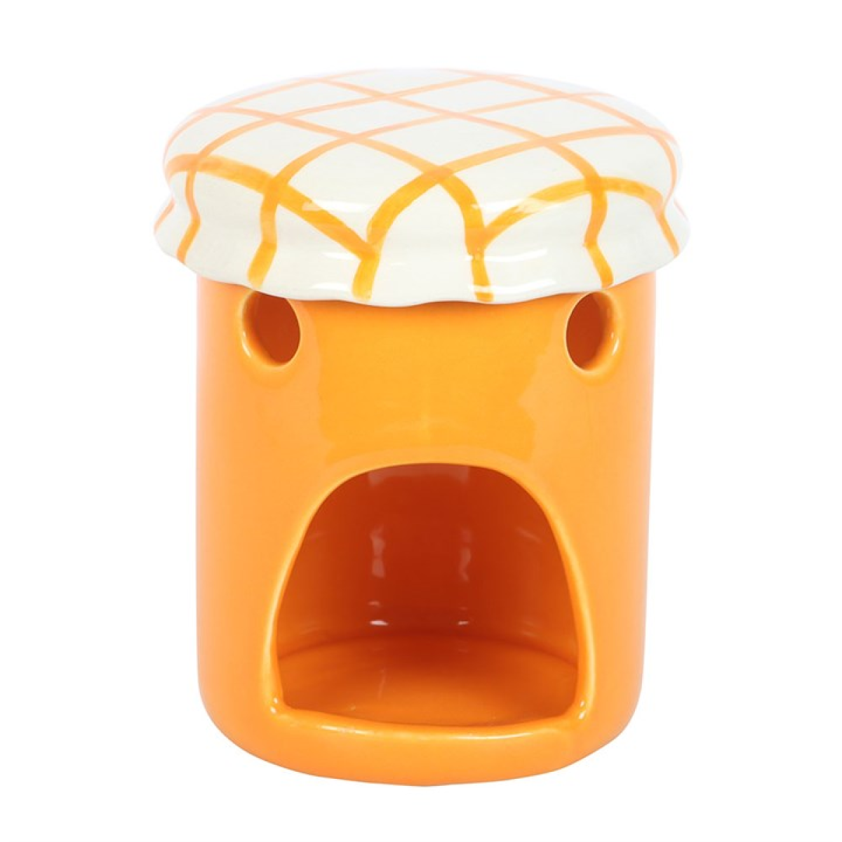 Orange Marmalade Jar Oil Burner and Wax Warmer N/A