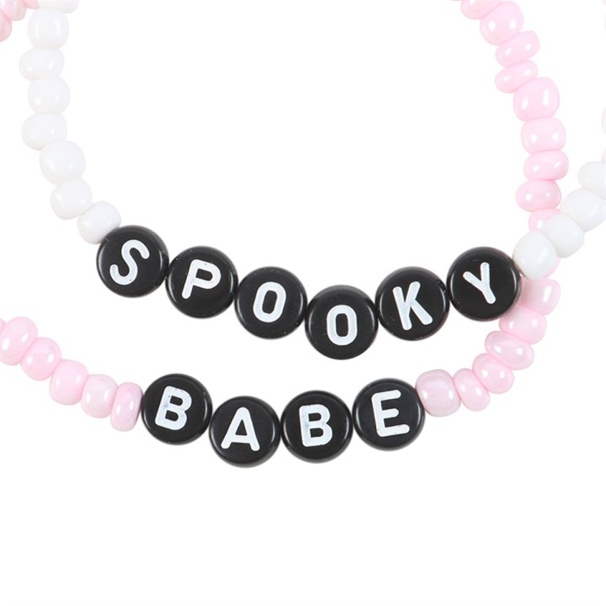 Spooky Babe Beaded Bracelet Set N/A