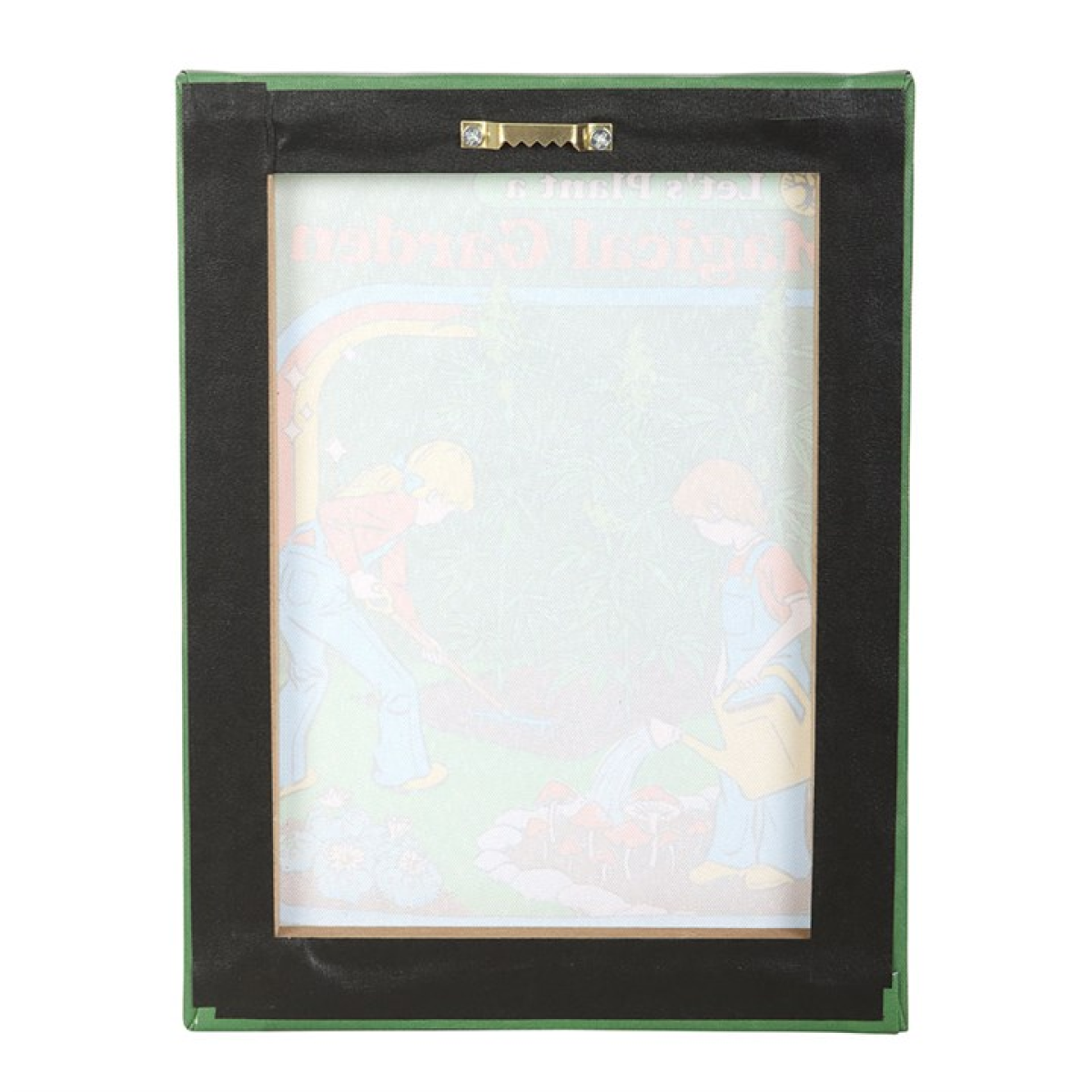 19x25cm Magical Garden Canvas Plaque by Steven Rhodes N/A