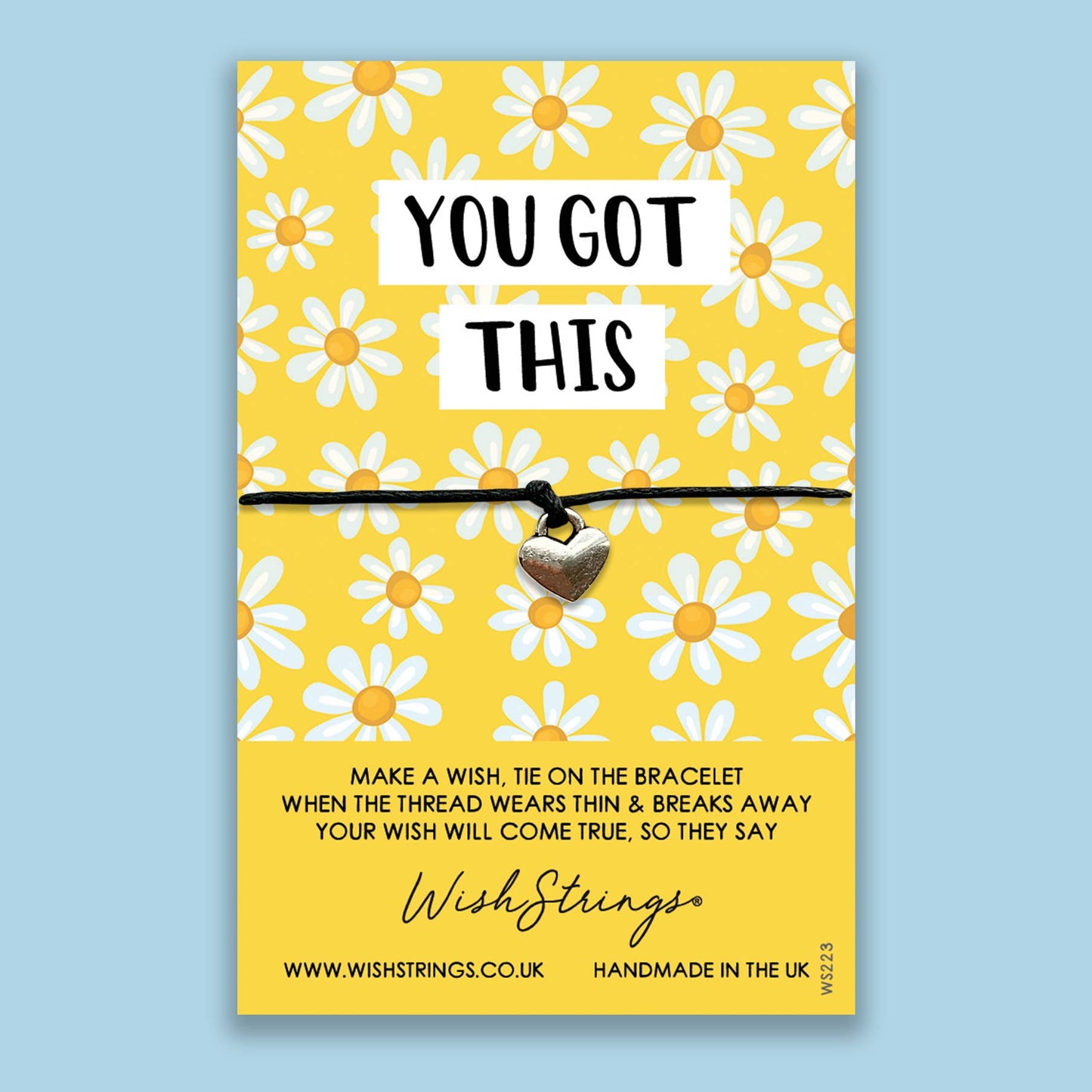 YOU GOT THIS - WishStrings  Wish Bracelet - WS223♥ WishStrings